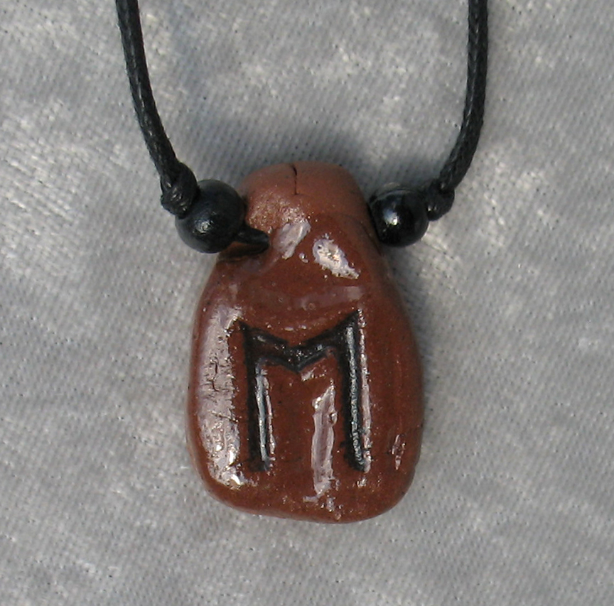 Collier Runique "Ehwaz"